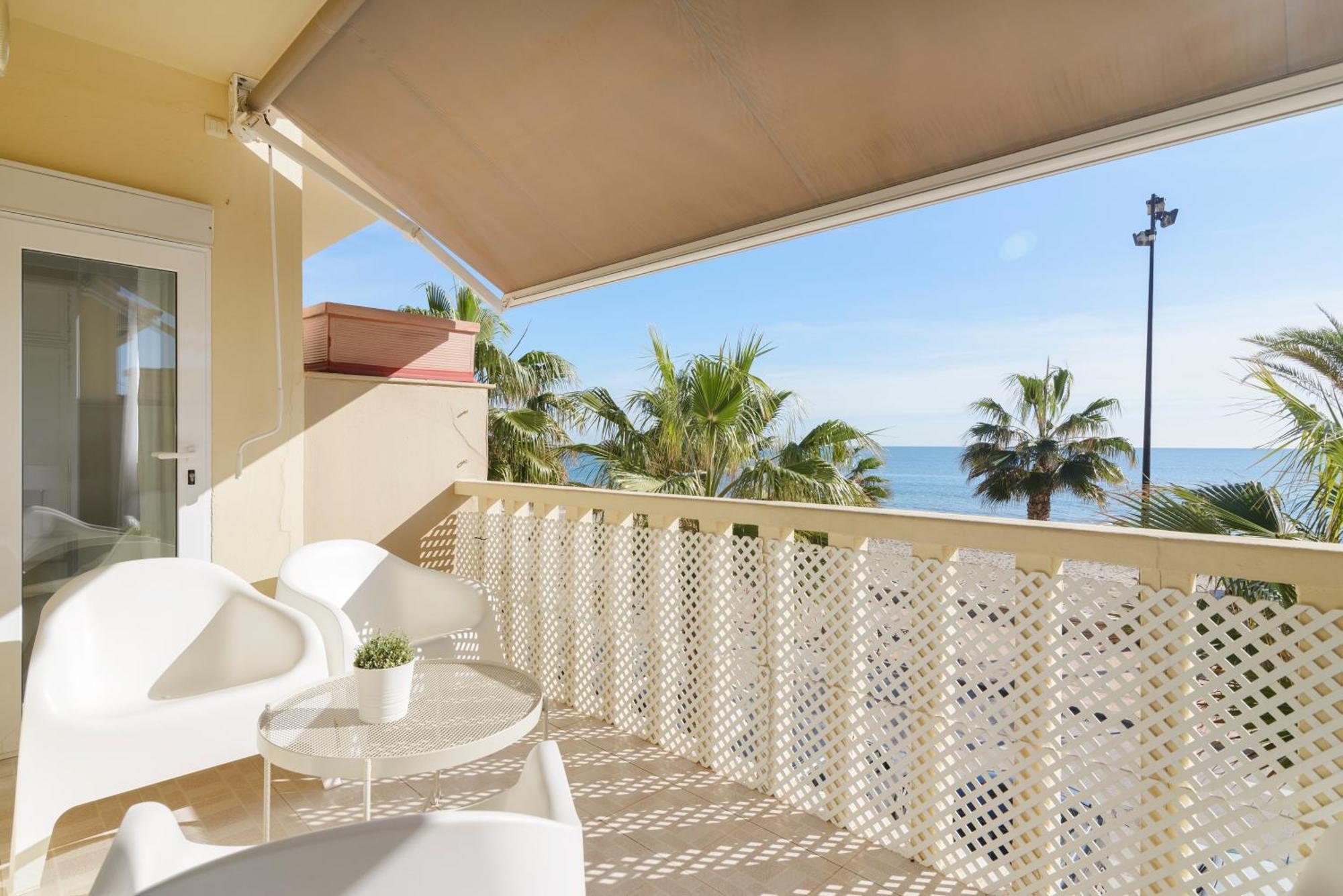 Espectacular Casa En La Playa Villa Fuengirola Exteriör bild